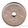 Норвегия 50 оре 1922 (с отверстием)