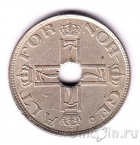 Норвегия 50 оре 1922 (с отверстием)