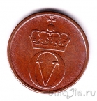 Норвегия 1 оре 1970