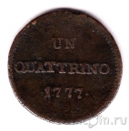Италия (Милан) 1 кваттрино 1777