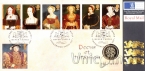 Великобритания 1 фунт 1997 Стилизованные львы (в конверте)
