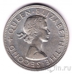 Новая Зеландия 1/2 кроны 1962