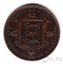 Джерси 1/26 шиллинга 1866