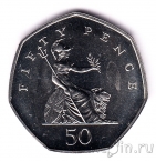 Великобритания 50 пенсов 1999