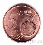 Литва 5 евроцентов 2024