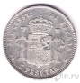 Испания 5 песет 1878 (DE M)