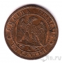 Франция 1 сантим 1861 (A)