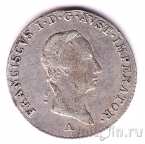 Австрия 3 крейцера 1828