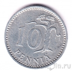 Финляндия 10 пенни 1985