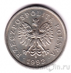 Польша 1 злотый 1992