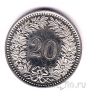 Швейцария 20 раппенов 2011