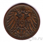 Германская Империя 2 пфеннига 1905 (A)