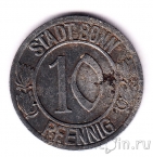 Германия (город Бонн, нотгельд) 10 пфеннигов 1920