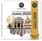 Франция набор евро 2025 (в буклете)