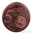 Словения 5 евроцентов 2024