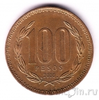 Чили 100 песо 2000