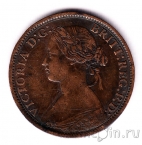 Великобритания 1 фартинг 1862