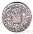 Чили 1 песо 1882