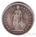 Швейцария 2 франка 1886