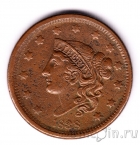 США 1 цент 1838
