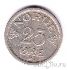 Норвегия 25 оре 1955