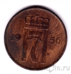 Норвегия 5 оре 1956