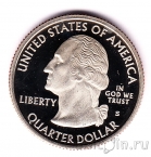 США 25 центов 2009 Американские Виргинские Острова (S, proof)