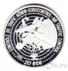Люксембург 20 экю 1996 Евроконтроль - Управление воздушным движением