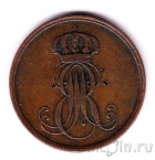 Ганновер 2 пфеннига 1851
