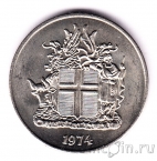 Исландия 10 крон 1974