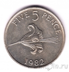 Гернси 5 пенсов 1982