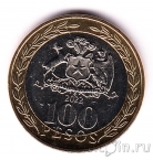 Чили 100 песо 2022