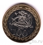 Чили 100 песо 2022
