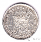 Нидерланды 1 гульден 1916