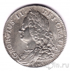 Великобритания 1/2 кроны 1745 LIMA