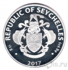 Сейшельские острова 5 рупий 2017 История мореплавания - Васко да Гама