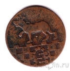 Ангальт-Бернбург 1 пфенниг 1776