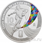 Испания 10 евро 2025 Чемпионат Мира по футболу 2026