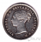 Великобритания 4 пенса 1874