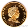 Острова Кука 1 доллар 2007 Георг III