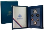 США Prestige set 1987 - набор из 6 монет с серебряным долларом