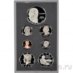 США Prestige set 1993 - набор из 7 монет с серебряным долларом