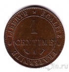 Франция 1 сантим 1891