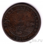 Великобритания торговый жетон 1 пенни 1811 Главная угольная шахта Бевик