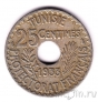Тунис 25 сантимов 1933