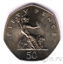 Великобритания 50 пенсов 1986