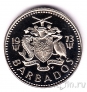 Барбадос 25 центов 1973 (proof)