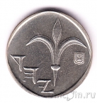 Израиль 1 новый шекель 1988 Ханука
