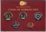 Норвегия набор 5 монет 2003