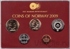 Норвегия набор 5 монет 2009